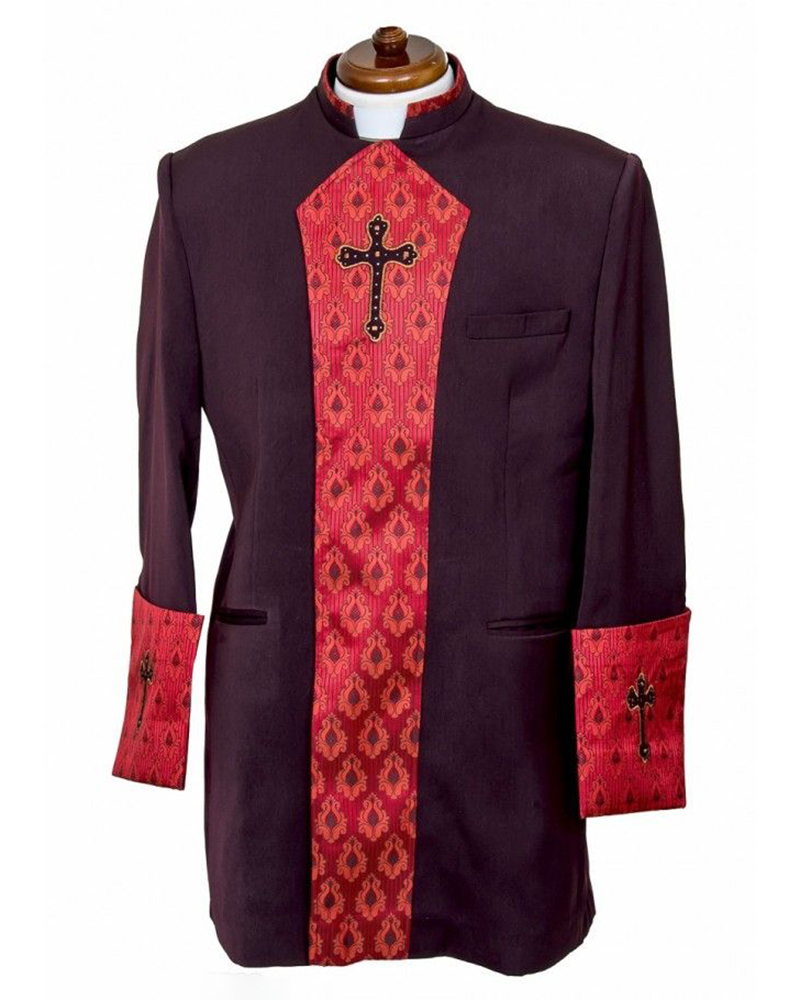 Men's Casual Contrast Color Printed Jacket