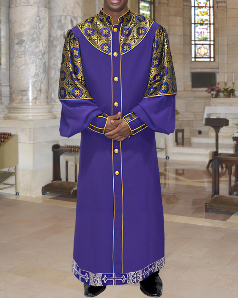 Men's casual all-match mid-length long-sleeved jacket