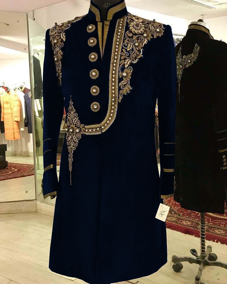 Men's casual all-match mid-length long-sleeved jacket