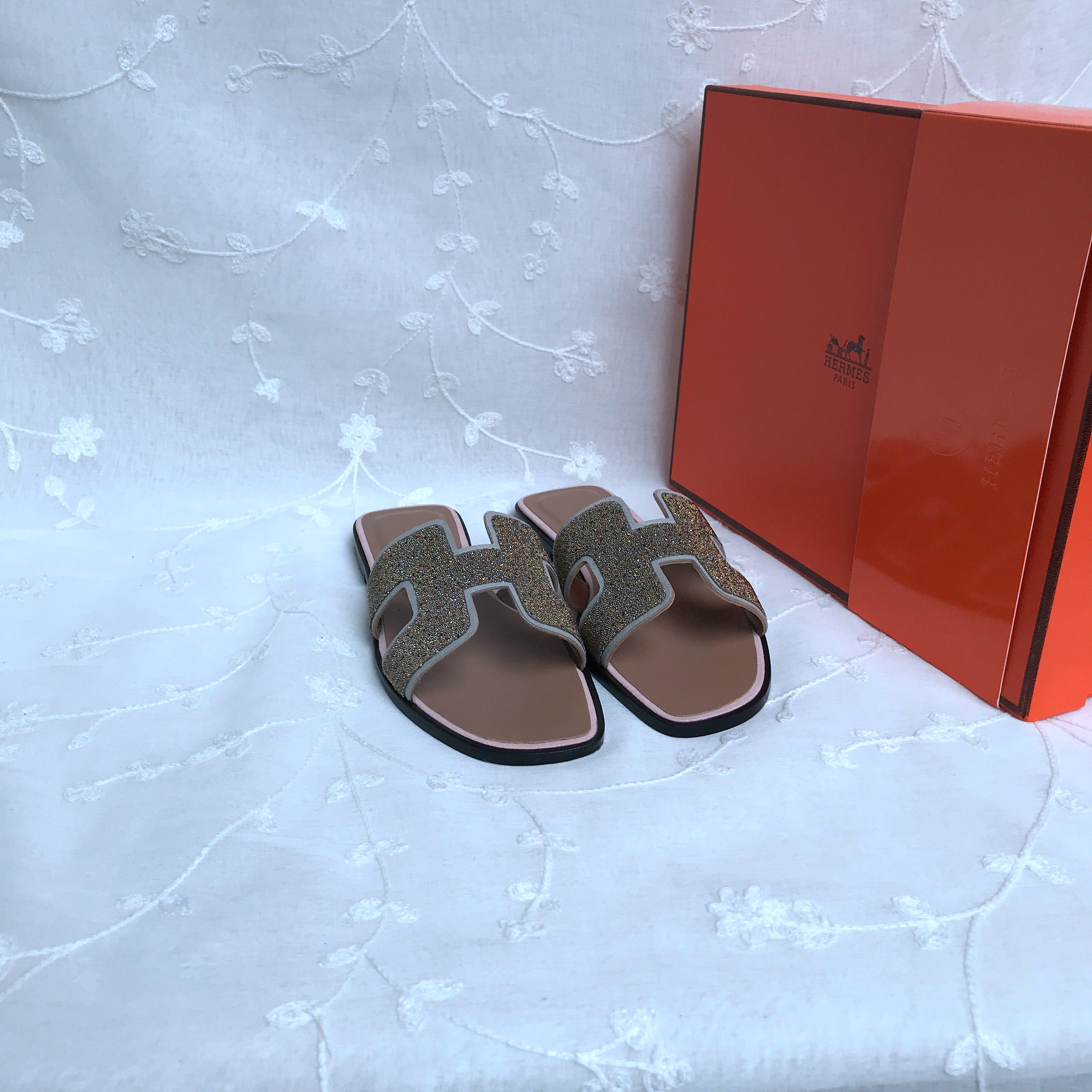 Hermes Slippers Shoes 429696