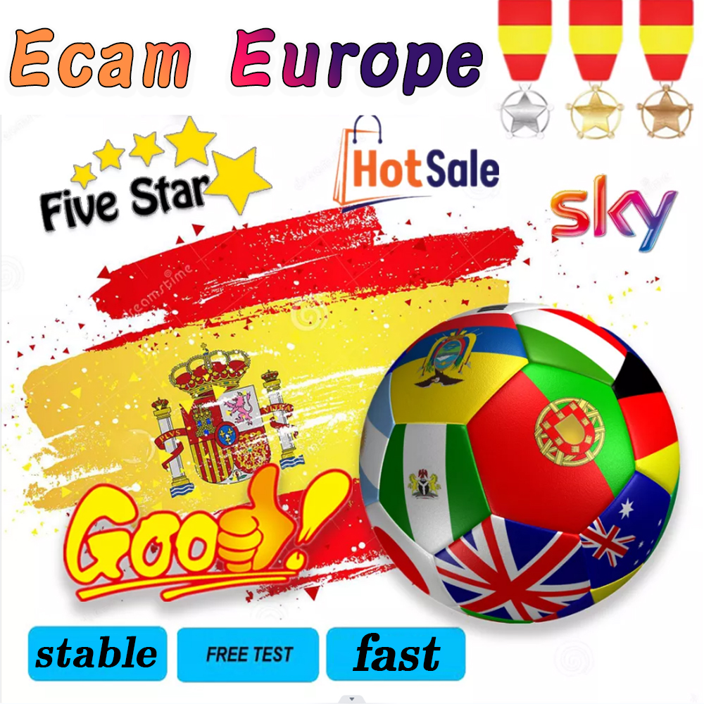 1 Year Ecam Europe Cccam Spain/Italy/Poland Stable for 19.2E Astra 13E Hotbird 16E 30W Ecam Spain for Satellite Receiver GTMEDIA V7S2X/V8UHD/V8X/V9Prime