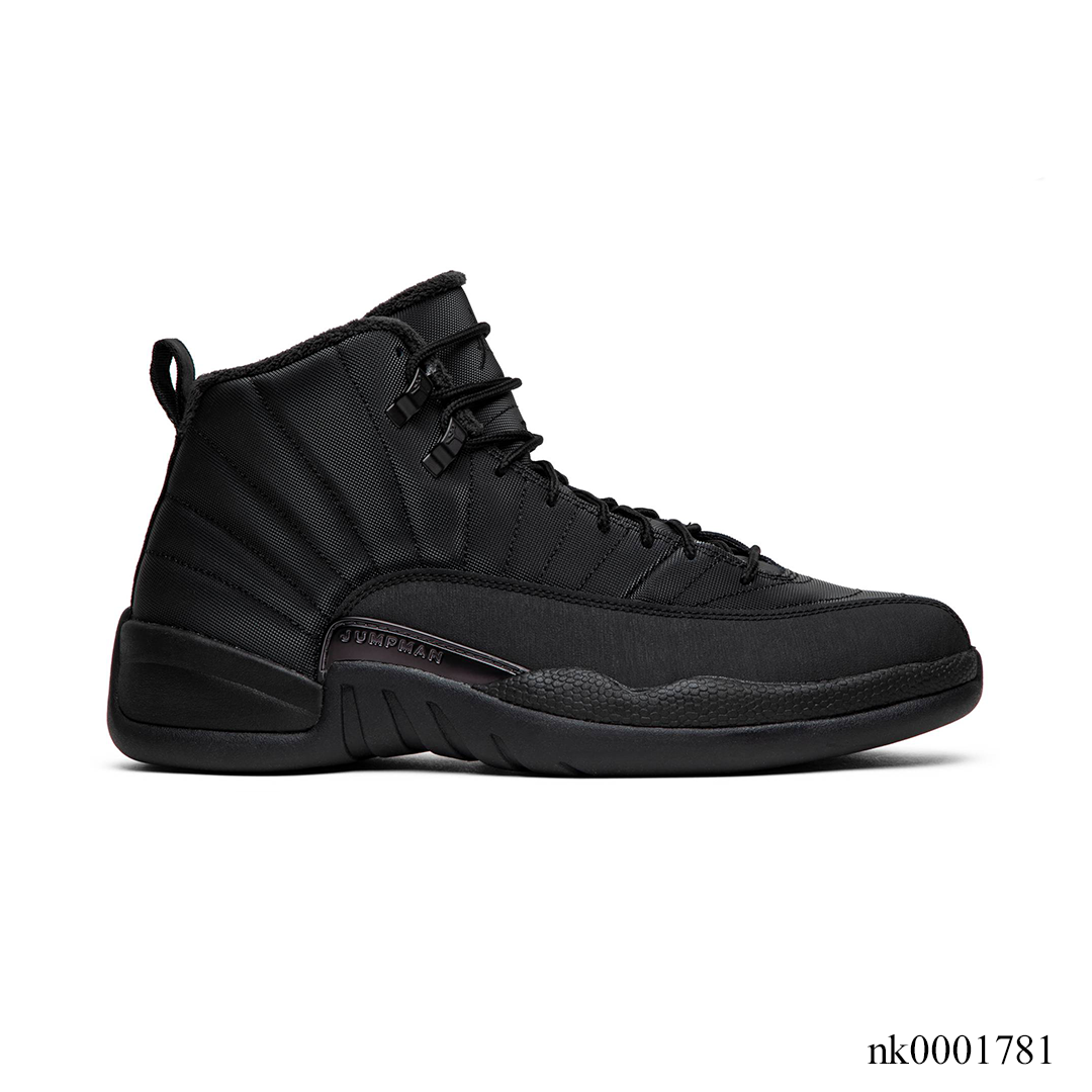 AJ 12 Retro Winterized Triple Black Shoes Sneakers