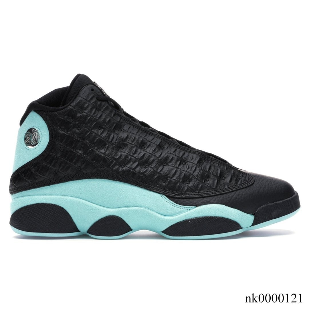 AJ 13 Retro Black Island Green Shoes Sneakers