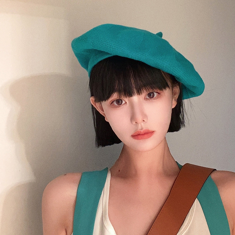 帽子　ベレー帽 　2023新作  春夏　イギリス風  日よけ