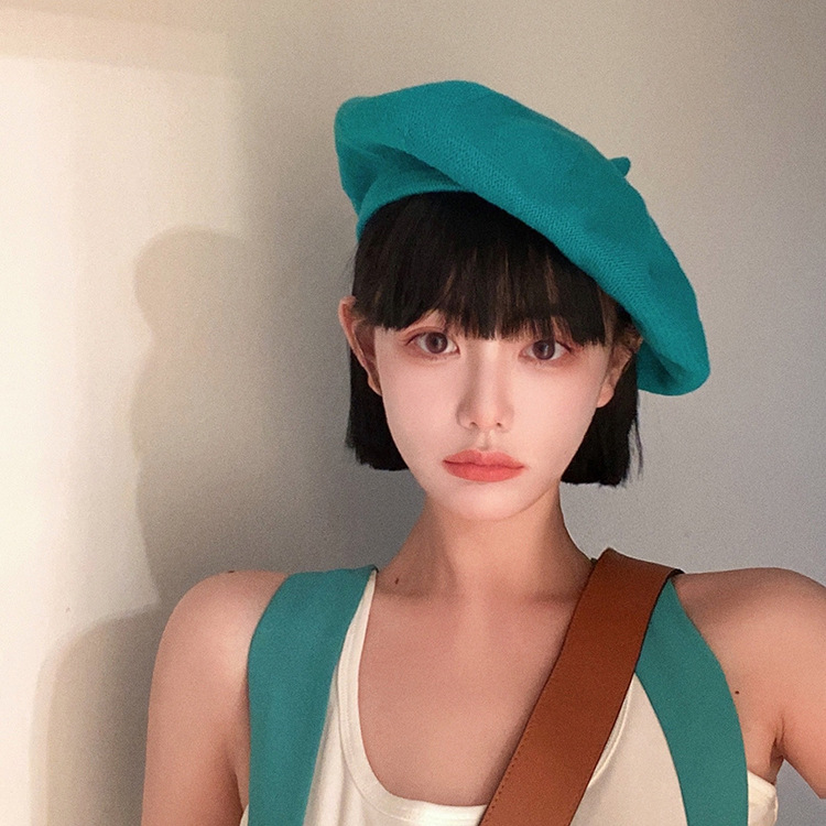 帽子　ベレー帽 　2023新作  春夏　イギリス風  日よけ