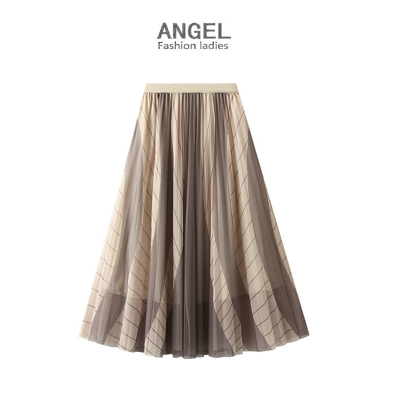 プリーツスカート レディース コラージュ スカート おしゃれ きれいめ