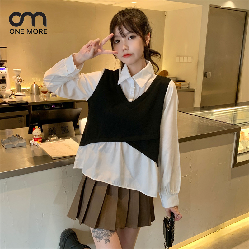 シャツ  シンプル  カジュアル  簡約 かわいい 春服 ハワイ 着痩せ きれいめ おしゃれ