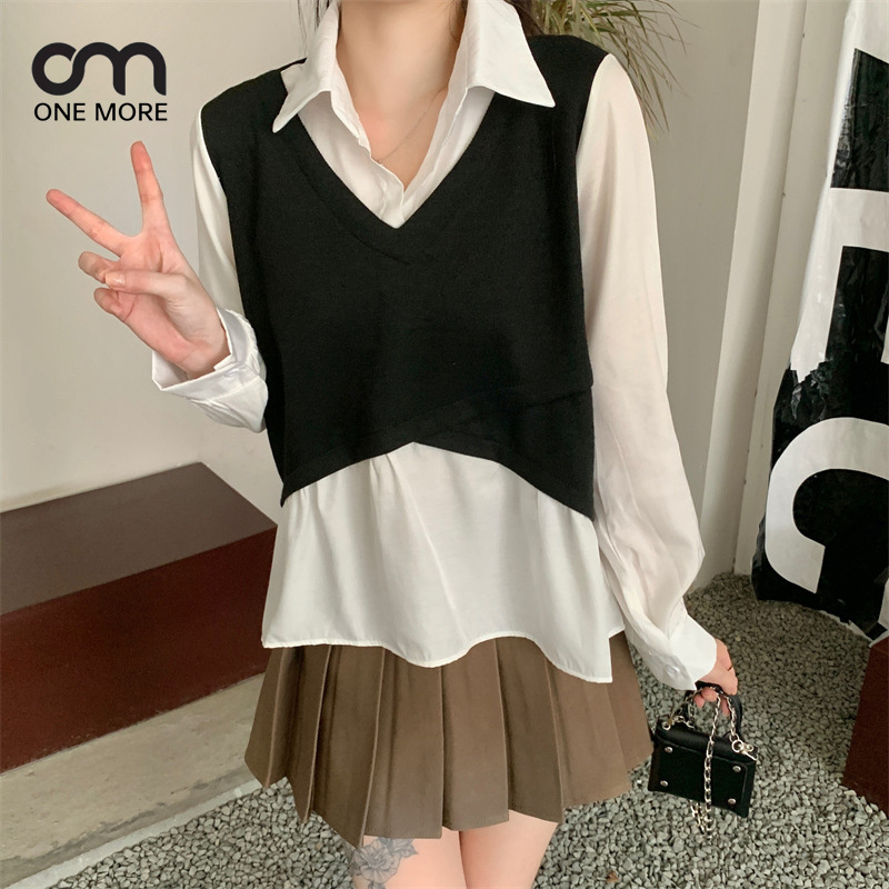 シャツ  シンプル  カジュアル  簡約 かわいい 春服 ハワイ 着痩せ きれいめ おしゃれ