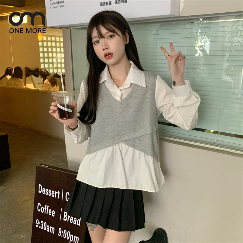 シャツ  シンプル  カジュアル  簡約 かわいい 春服 ハワイ 着痩せ きれいめ おしゃれ