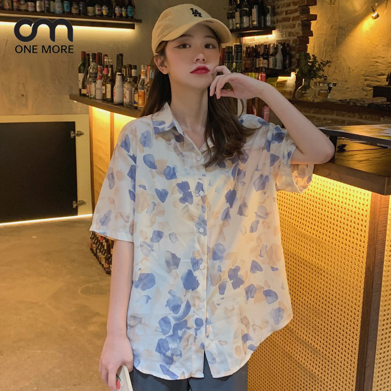 シャツ  シンプル   簡約 かわいい 春服 ハワイ 着痩せ きれいめ おしゃれ