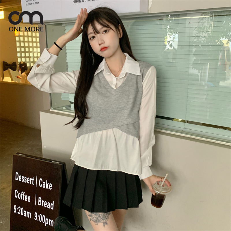 シャツ  シンプル  カジュアル  簡約 かわいい 春服 ハワイ 着痩せ きれいめ おしゃれ