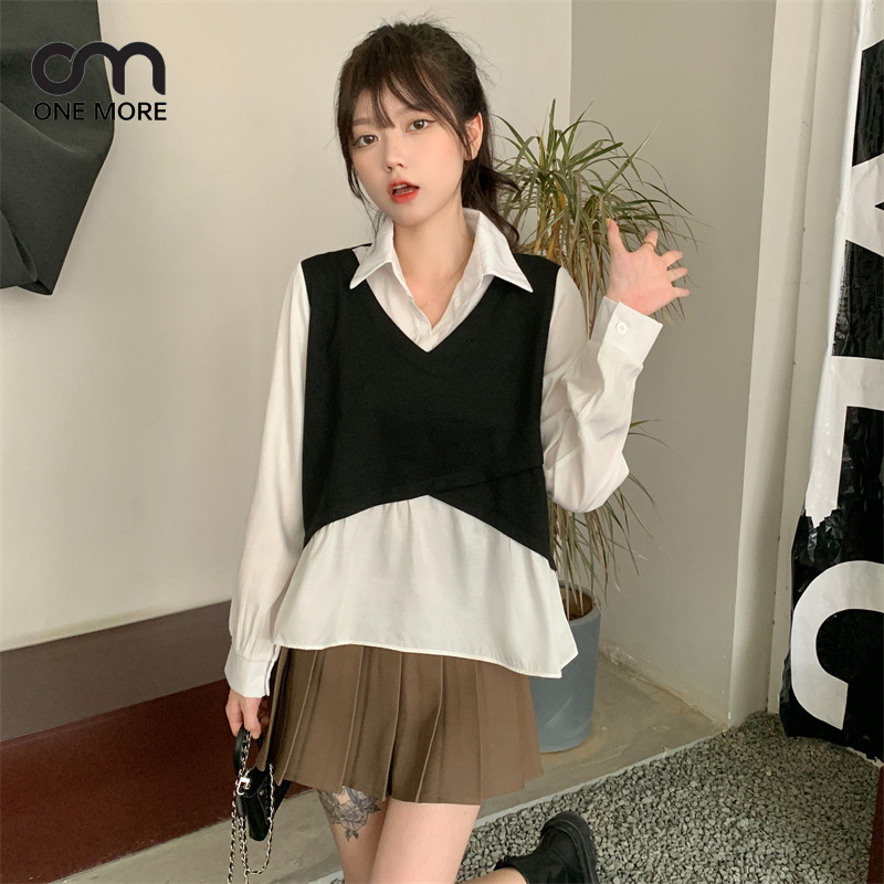 シャツ  シンプル  カジュアル  簡約 かわいい 春服 ハワイ 着痩せ きれいめ おしゃれ