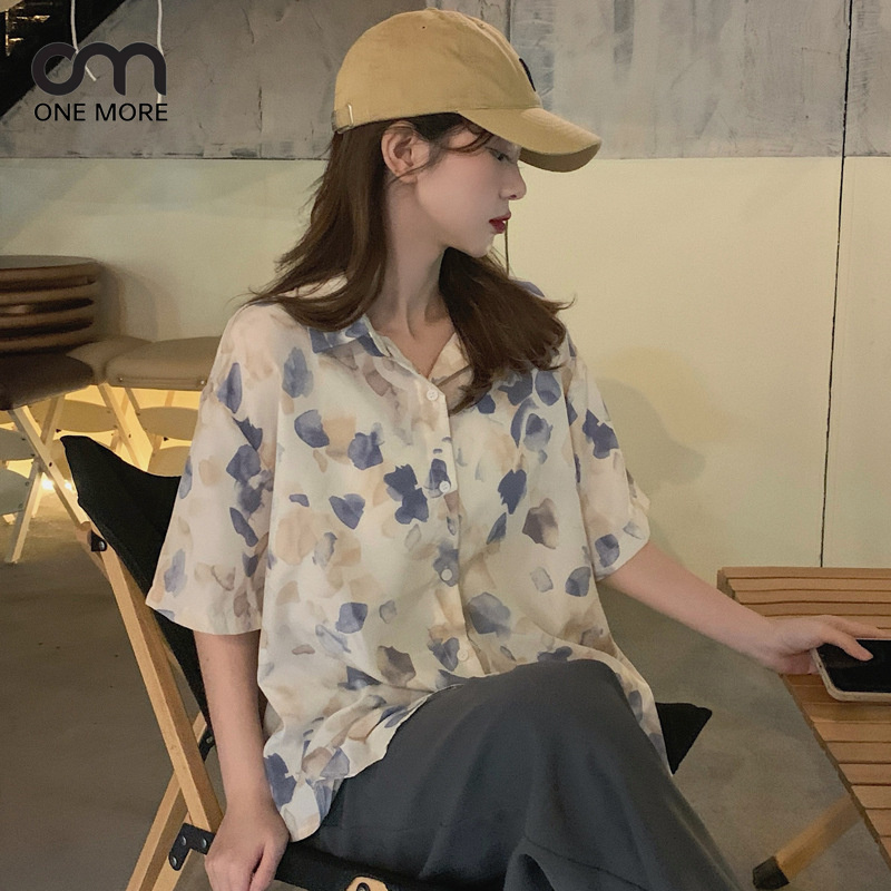 シャツ  シンプル   簡約 かわいい 春服 ハワイ 着痩せ きれいめ おしゃれ