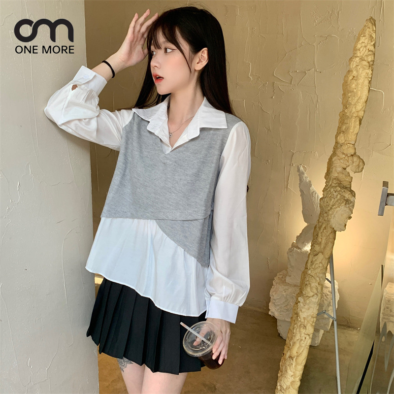 シャツ  シンプル  カジュアル  簡約 かわいい 春服 ハワイ 着痩せ きれいめ おしゃれ