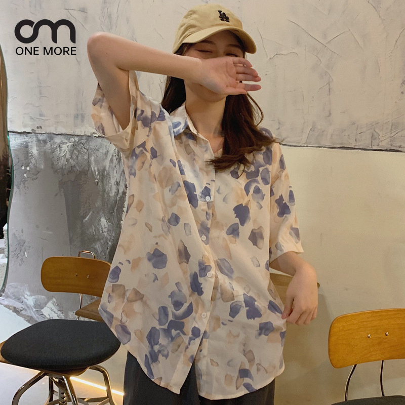シャツ  シンプル   簡約 かわいい 春服 ハワイ 着痩せ きれいめ おしゃれ