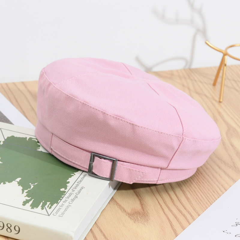 帽子 女性 ファッション 和風 無地 ベレー帽 レトロ ペインターハット  シンプル ベレー帽