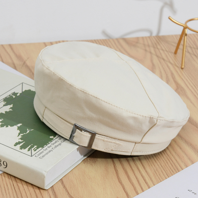 帽子 女性 ファッション 和風 無地 ベレー帽 レトロ ペインターハット  シンプル ベレー帽