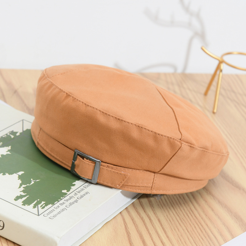 帽子 女性 ファッション 和風 無地 ベレー帽 レトロ ペインターハット  シンプル ベレー帽