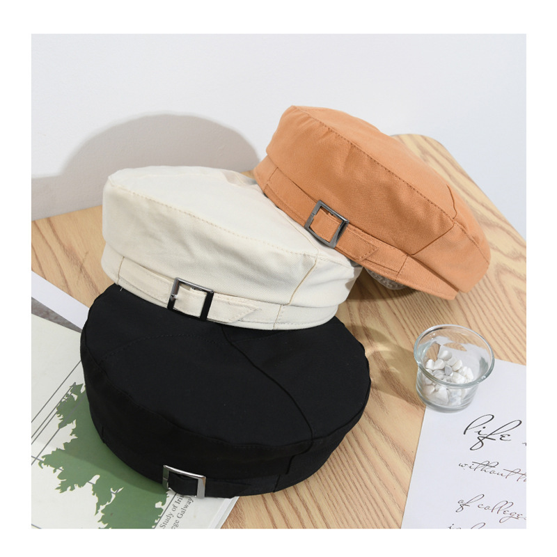 帽子 女性 ファッション 和風 無地 ベレー帽 レトロ ペインターハット  シンプル ベレー帽