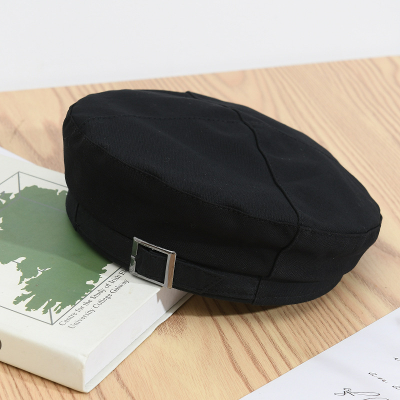 帽子 女性 ファッション 和風 無地 ベレー帽 レトロ ペインターハット  シンプル ベレー帽