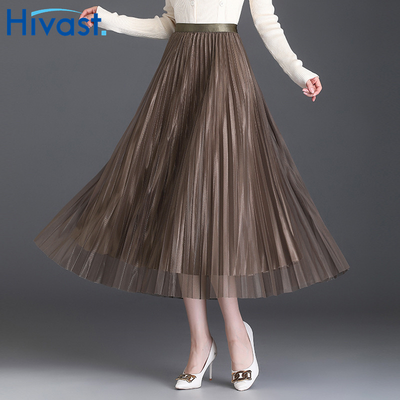 ハーフスカート 女性 チュールスカート ストレート 韓国風 ファッション 上品