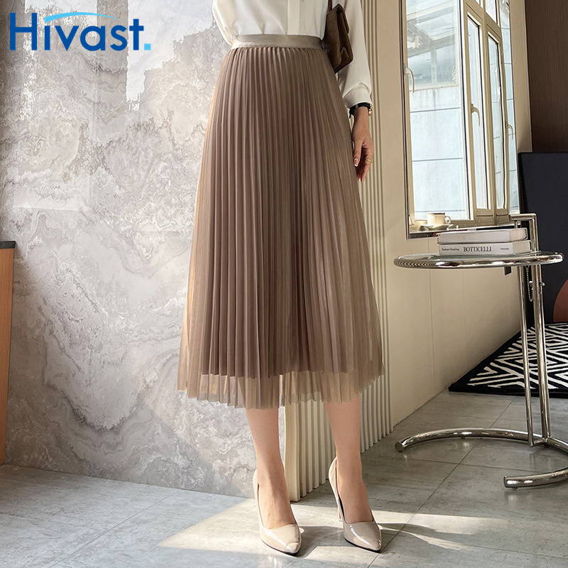 ハーフスカート 女性 リバーシブル チュールスカート 韓国風 上品 人気