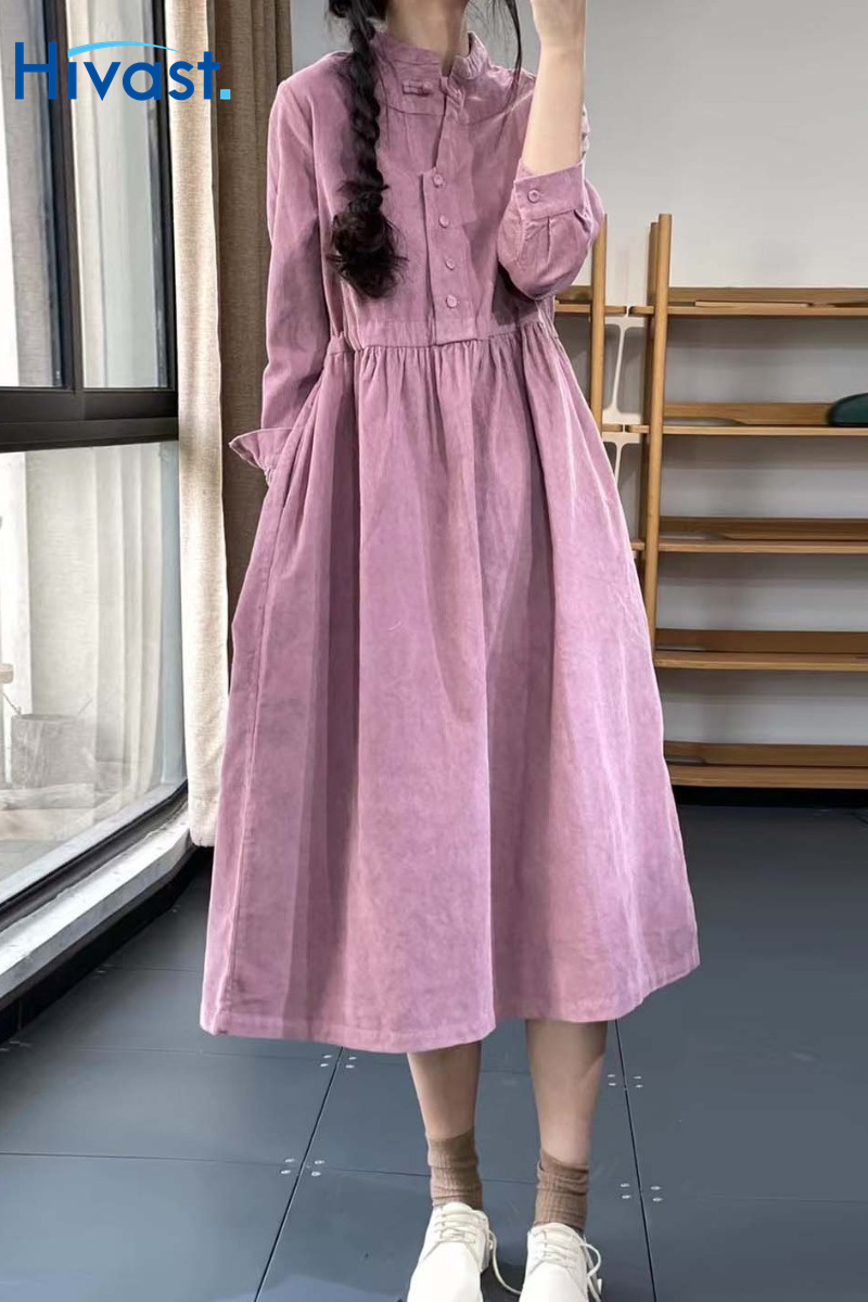 ワンピース レディース 女性 立ち襟 ウエストタック レトロ 優ワンピース レディース 女性 立ち襟 ウエストタック レトロ 優しい ファッションしい ファッション C VSSSADCWDCWXAXSQSAXaDAXSXAz CSZ Cscs CXsdcsDXSCXSAx