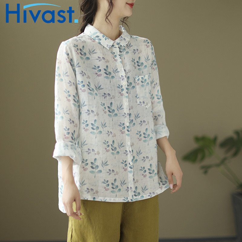ブラウス  M~2XL  オレンジ    体型カバー 夏 春  2カラー 上質  M~2XL  レトロ 綺麗  着痩せ  大人