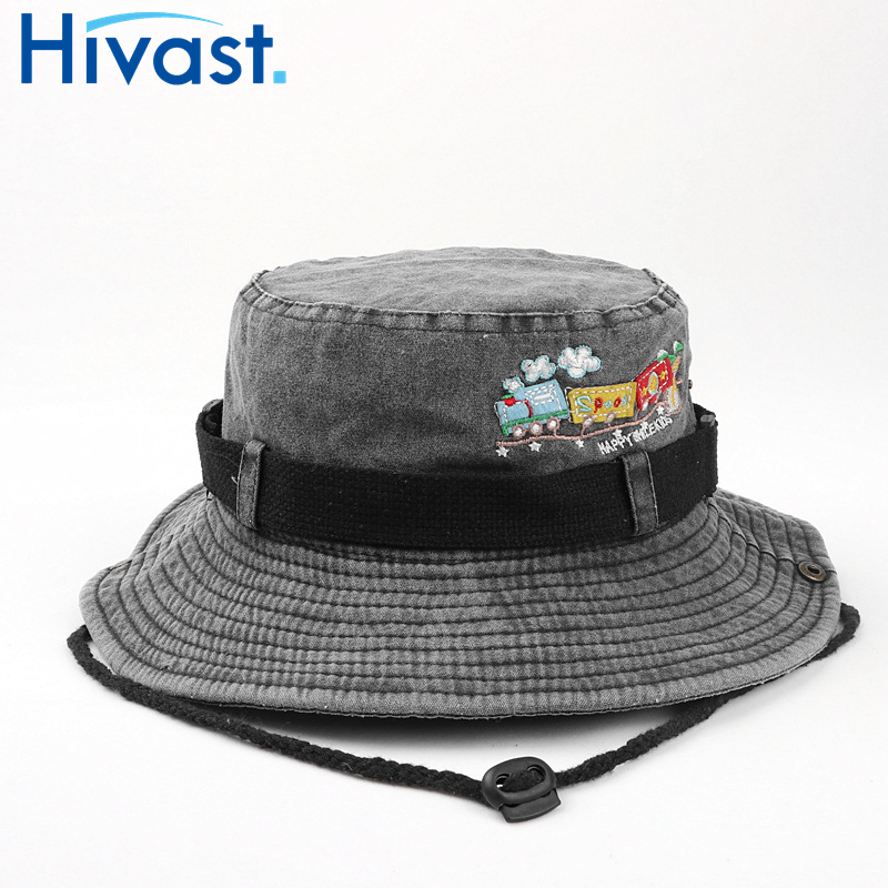 ハット  カウボーイ  防風 遮光率99% 登山 デニム   2023新作 花粉対策 帽子