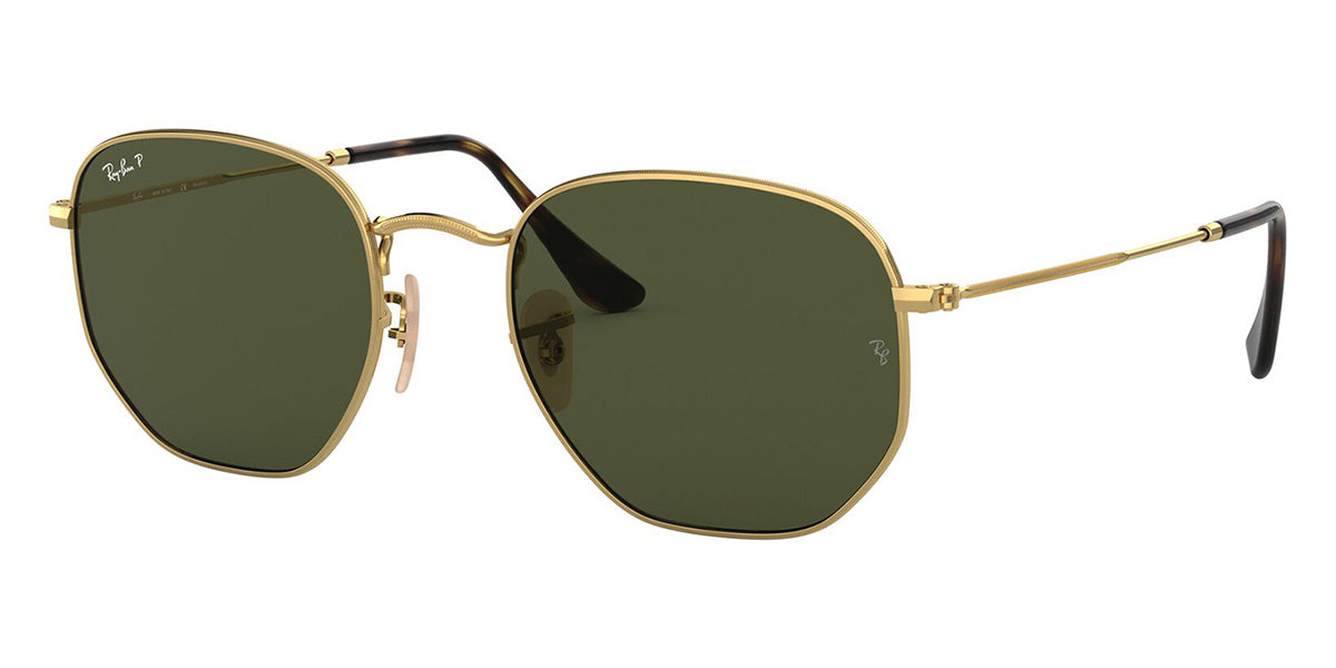 Ray-Ban Hexagonal RB 3548N 001/58 Polarised - As Seen On Montana Brown