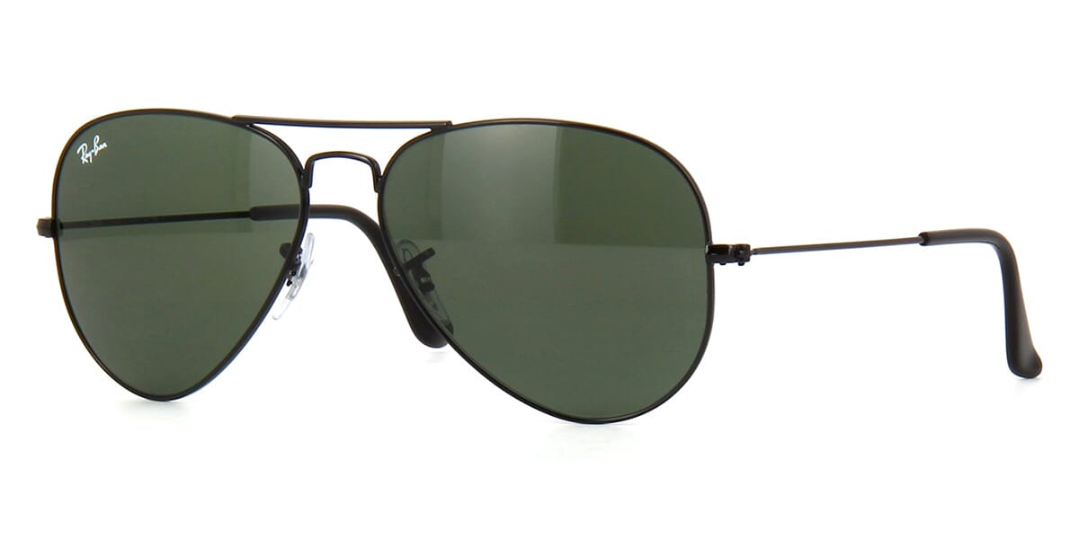 Ray-Ban Aviator RB 3025 L2823 Black/Green - As Seen On Sarah Jessica Parker