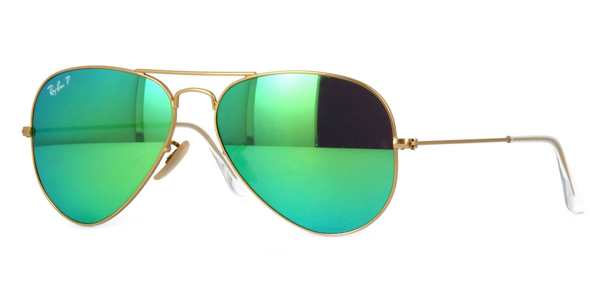 Ray-Ban Aviator 3025 112/P9 Polarised Green Mirror