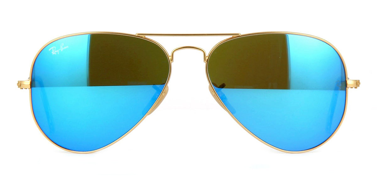Ray-Ban Aviator 3025 112/17 Blue Flash Mirror - As Seen On Candice Swanepoel