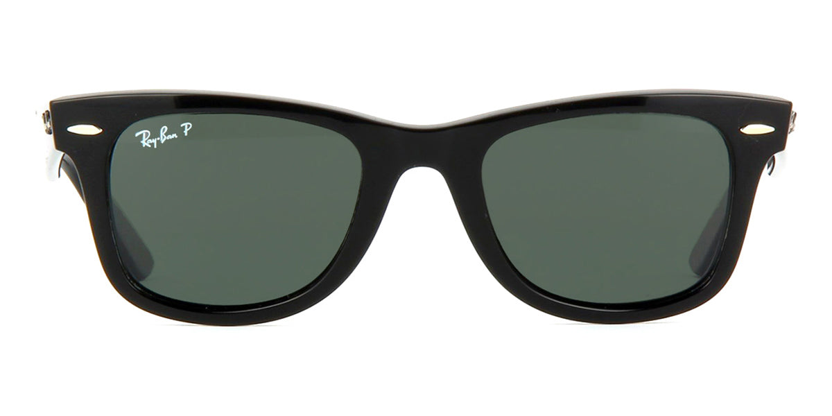 Ray-Ban Wayfarer 2140 901/58 Polarised - As Seen On Hailey Bieber & Christian Bale