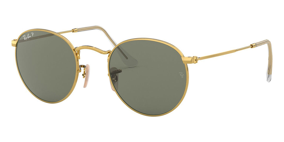 Ray-Ban Round Metal RB 3447 001/58 Polarised - As Seen On Elizabeth Olsen