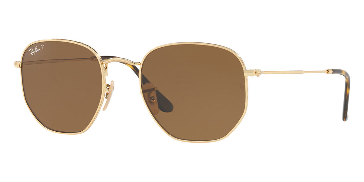 Ray-Ban Hexagonal RB 3548N 001/57 Polarised - As Seen On Justin Bieber