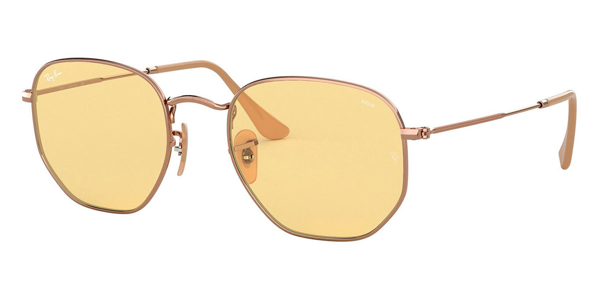 Ray-Ban Hexagonal RB 3548N 9131/0Z Photochromic - As Seen On Neymar Jr.