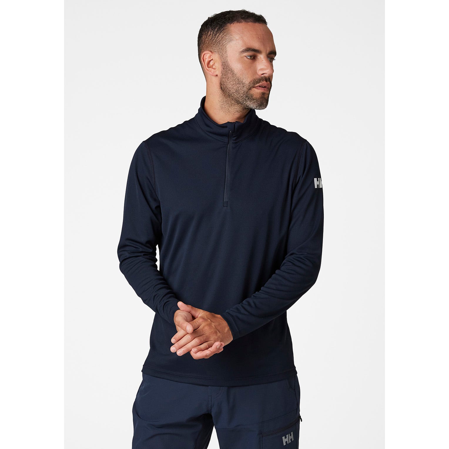 HH TECH 1/2 ZIP BASE LAYER