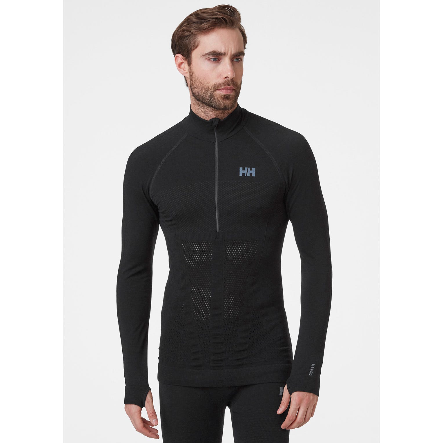 H1 PRO LIFA SEAMLESS 1/2 ZIP