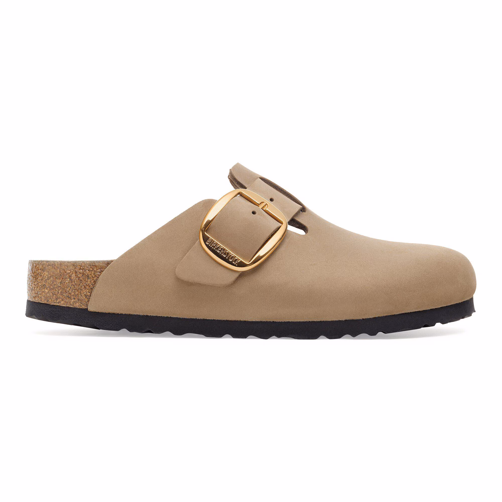 Boston Big Buckle Cuir huilé - Tobacco Brown