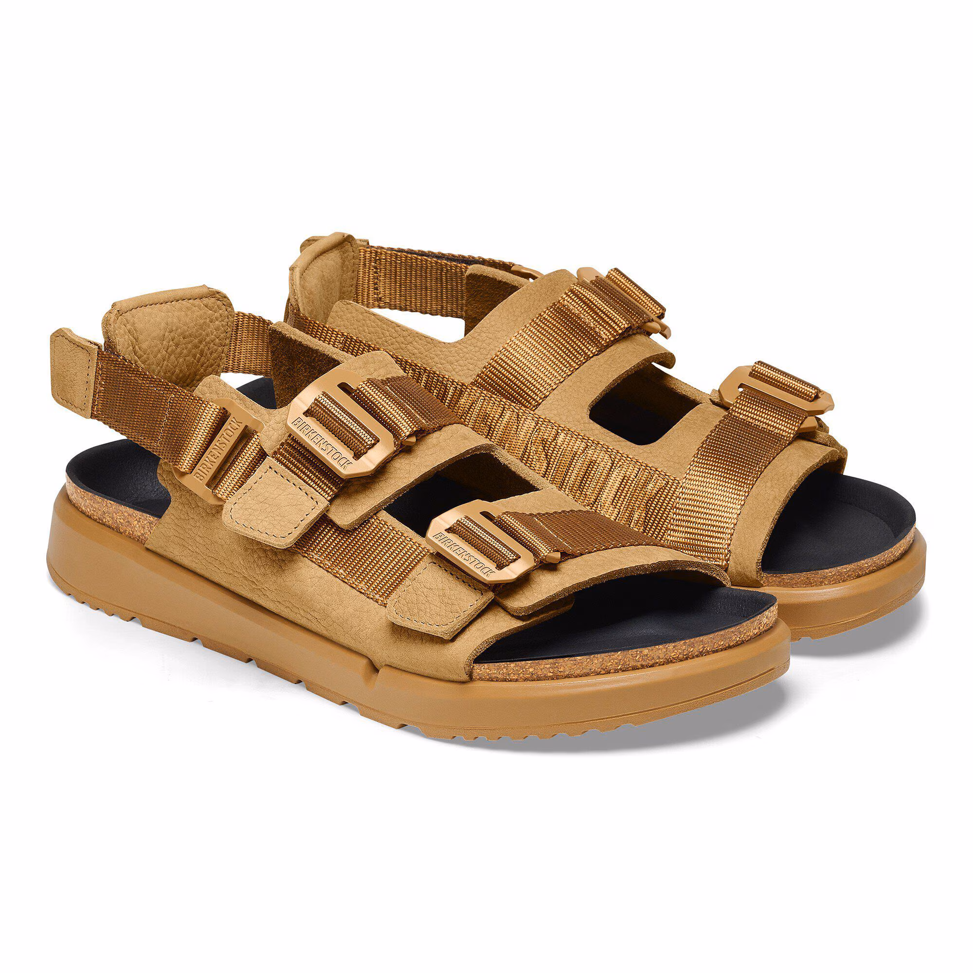 Shinjuku Cuir naturel/Textile - Cork Brown