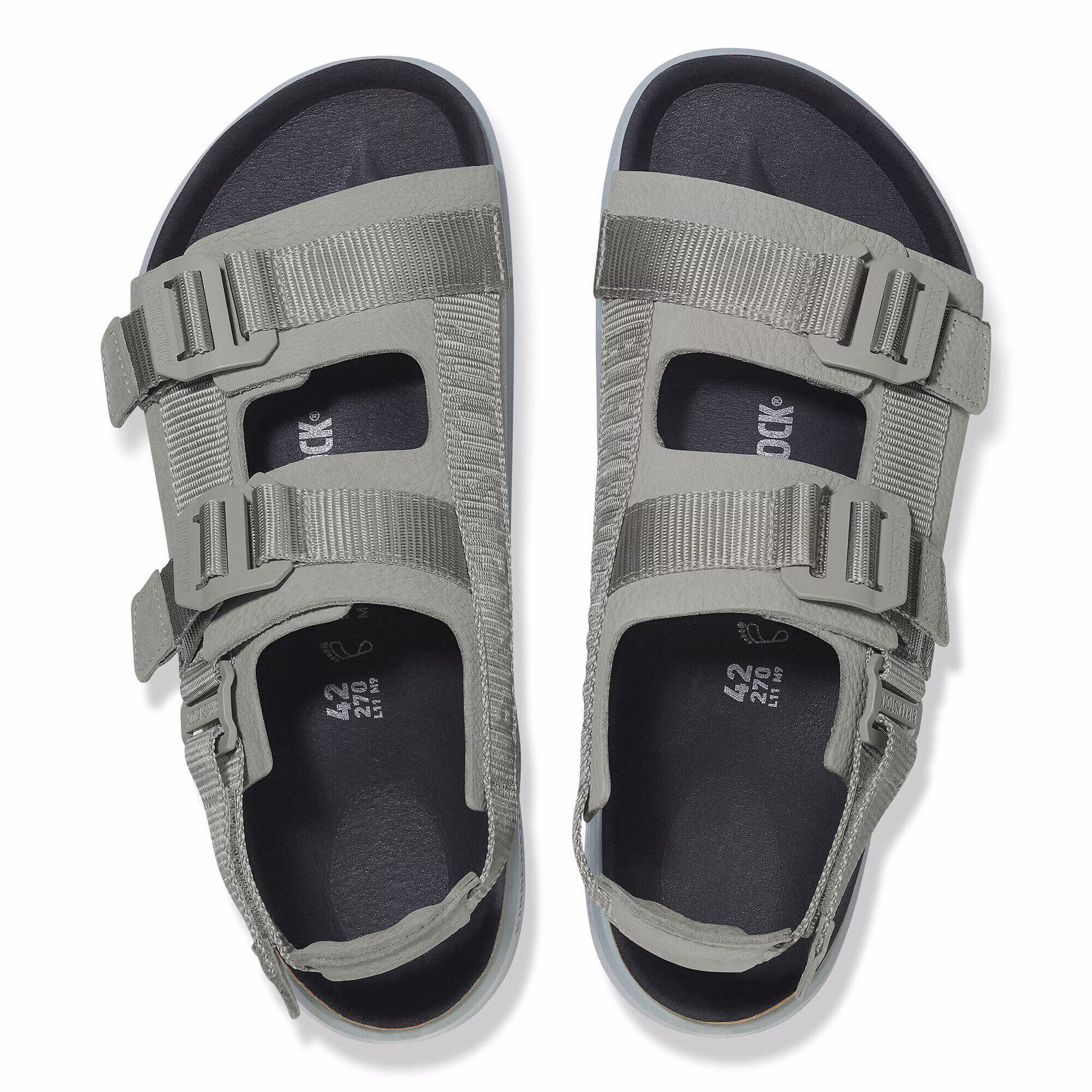 Shinjuku Cuir naturel/Textile - Pure Sage