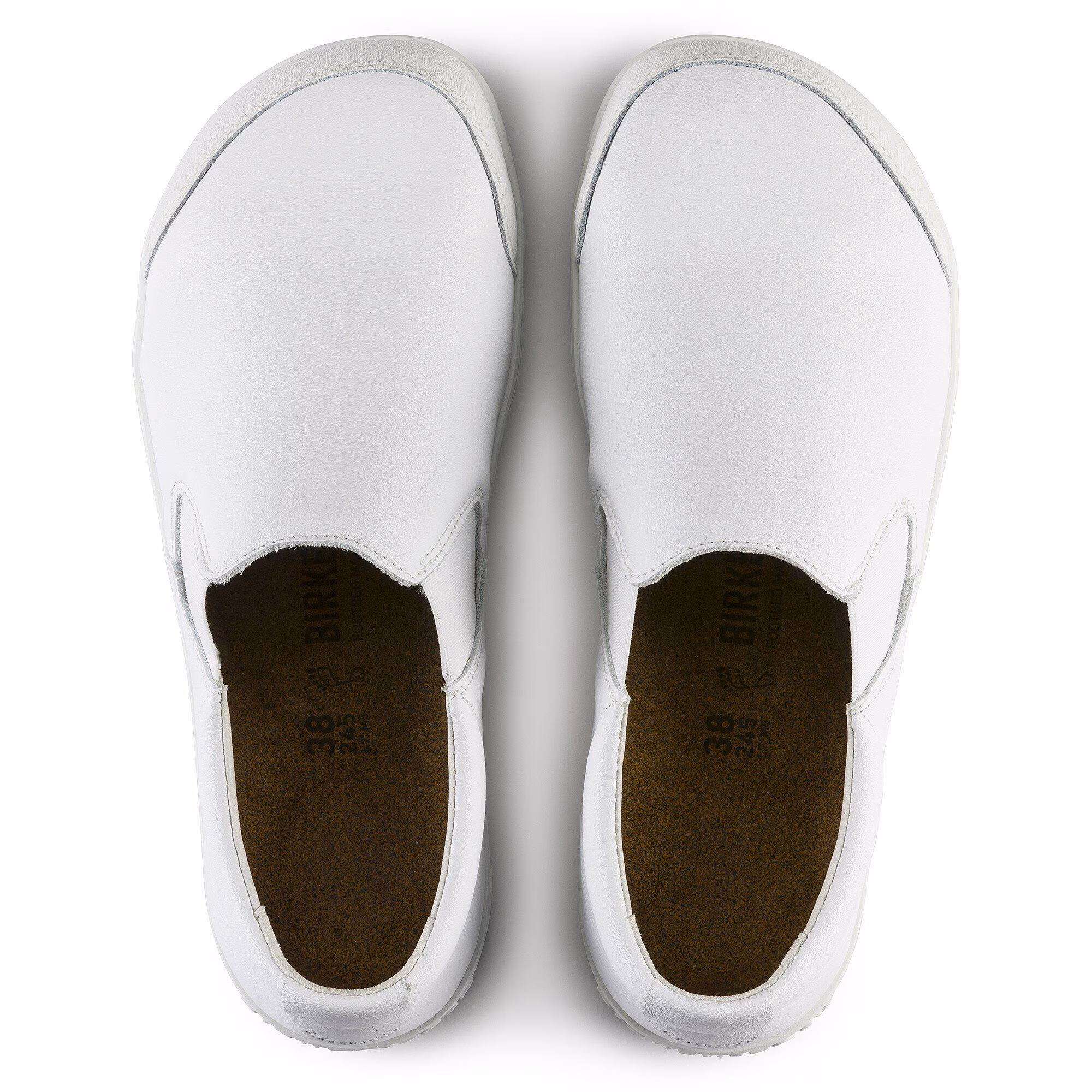 QS 400 Cuir naturel - White