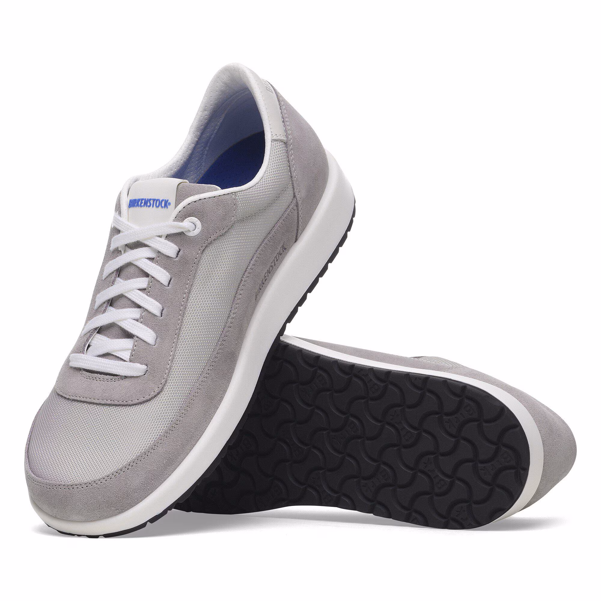 Honnef City Cuir naturel/Textile - Whale Gray / Stone Coin