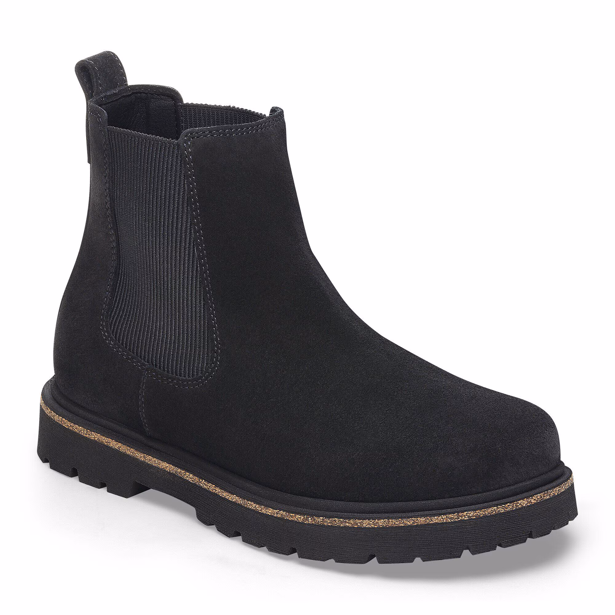 Highwood Slip On Men Suède - Black