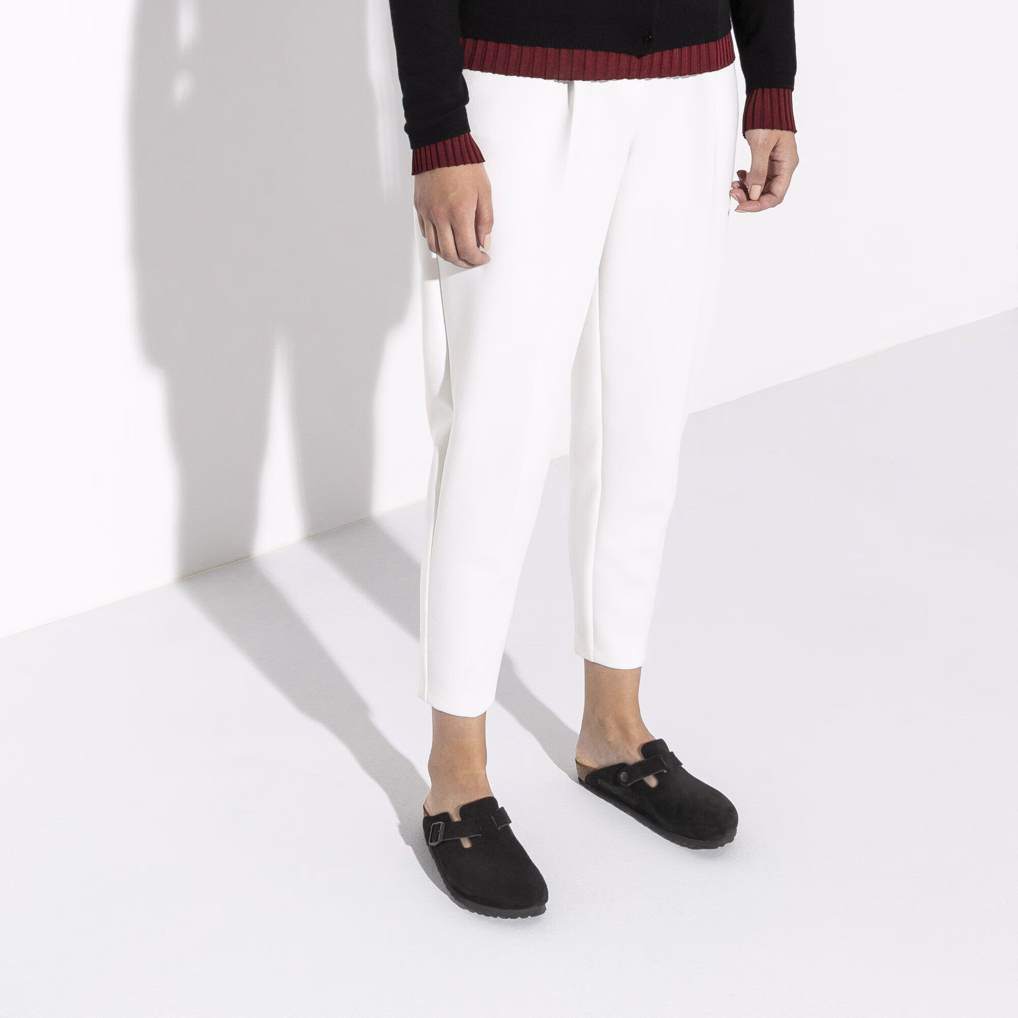 Boston Lit de pied souple Suède - Mocha