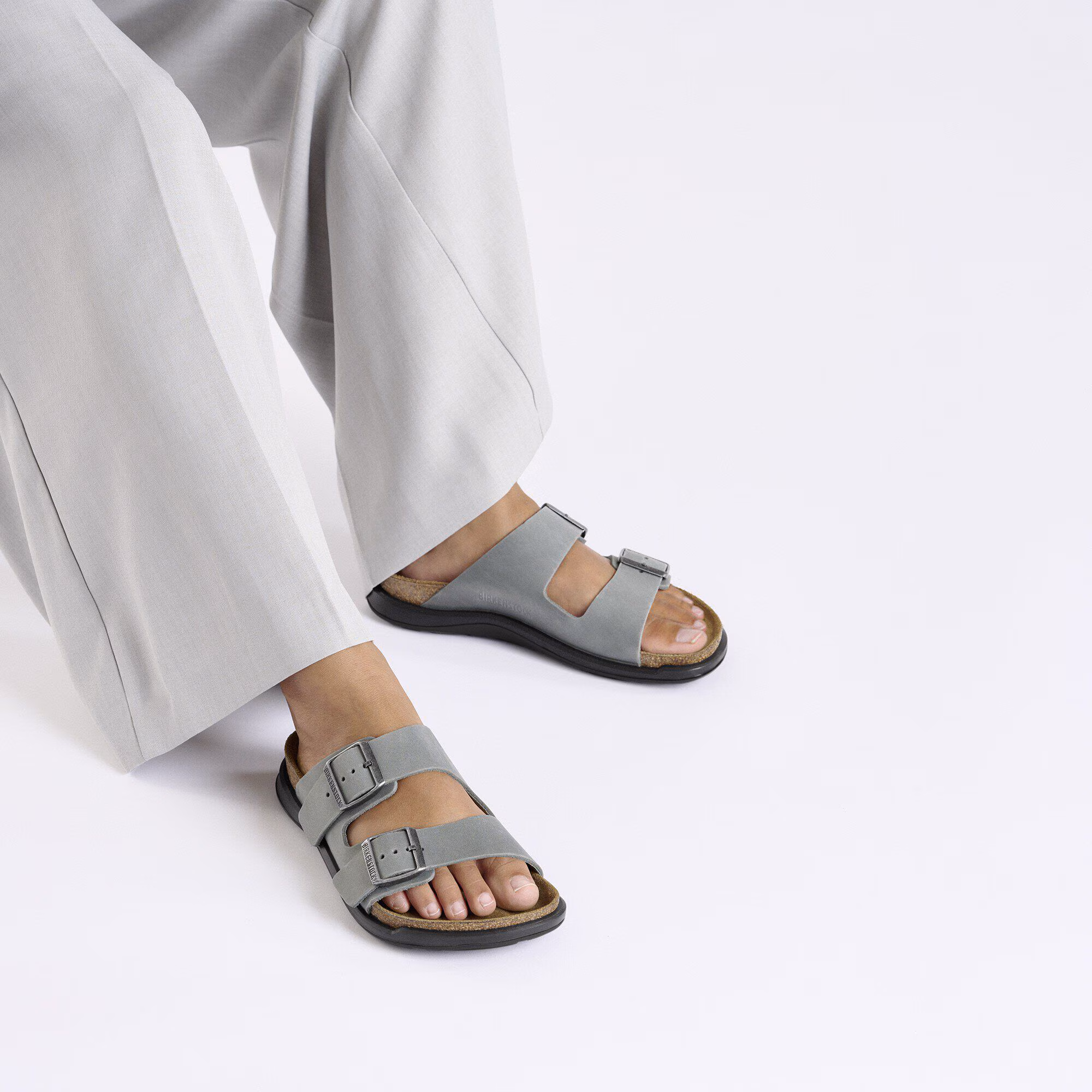 Arizona Crosstown Cuir huilé - Basalt Gray