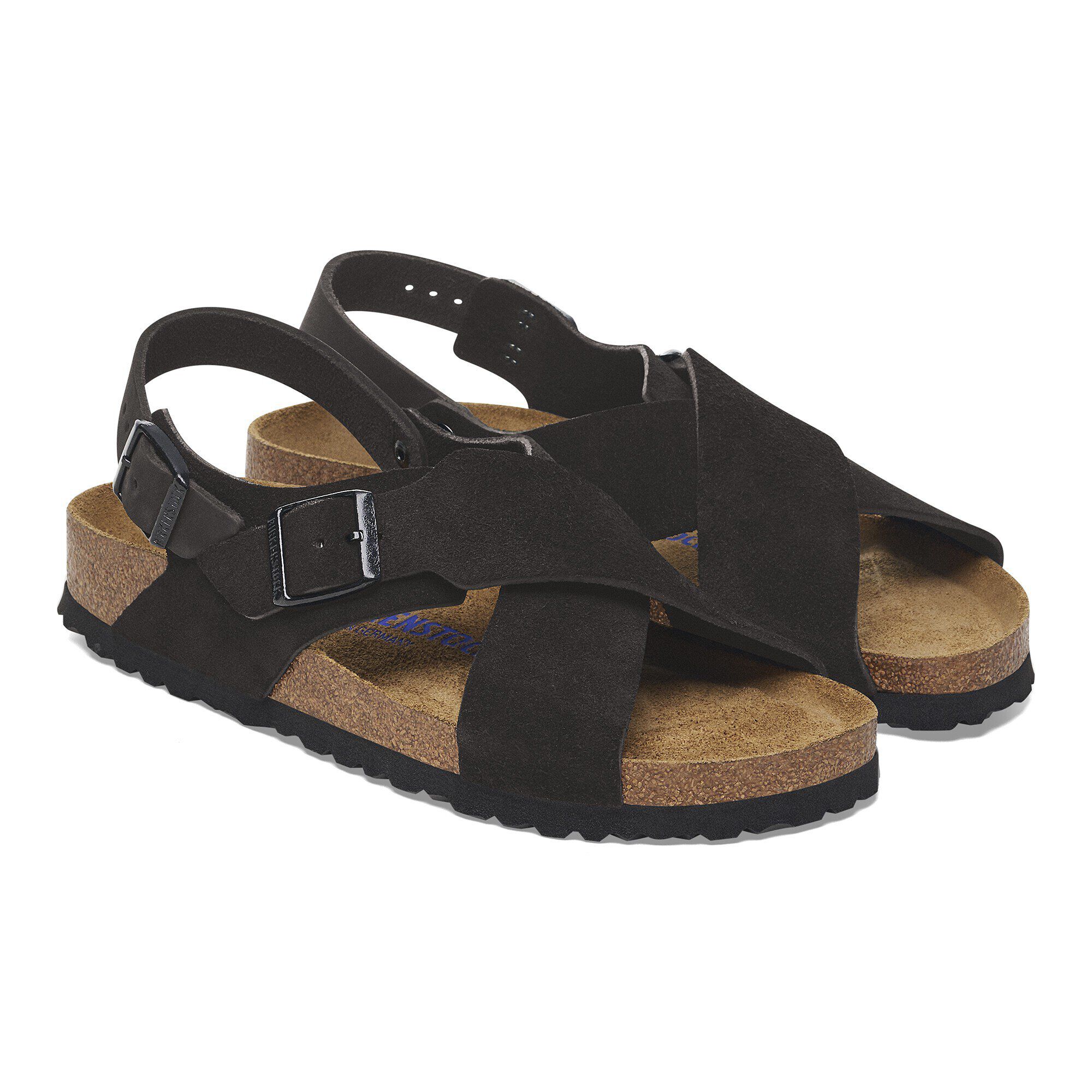 Tulum Soft Footbed Suède nubuck - Black