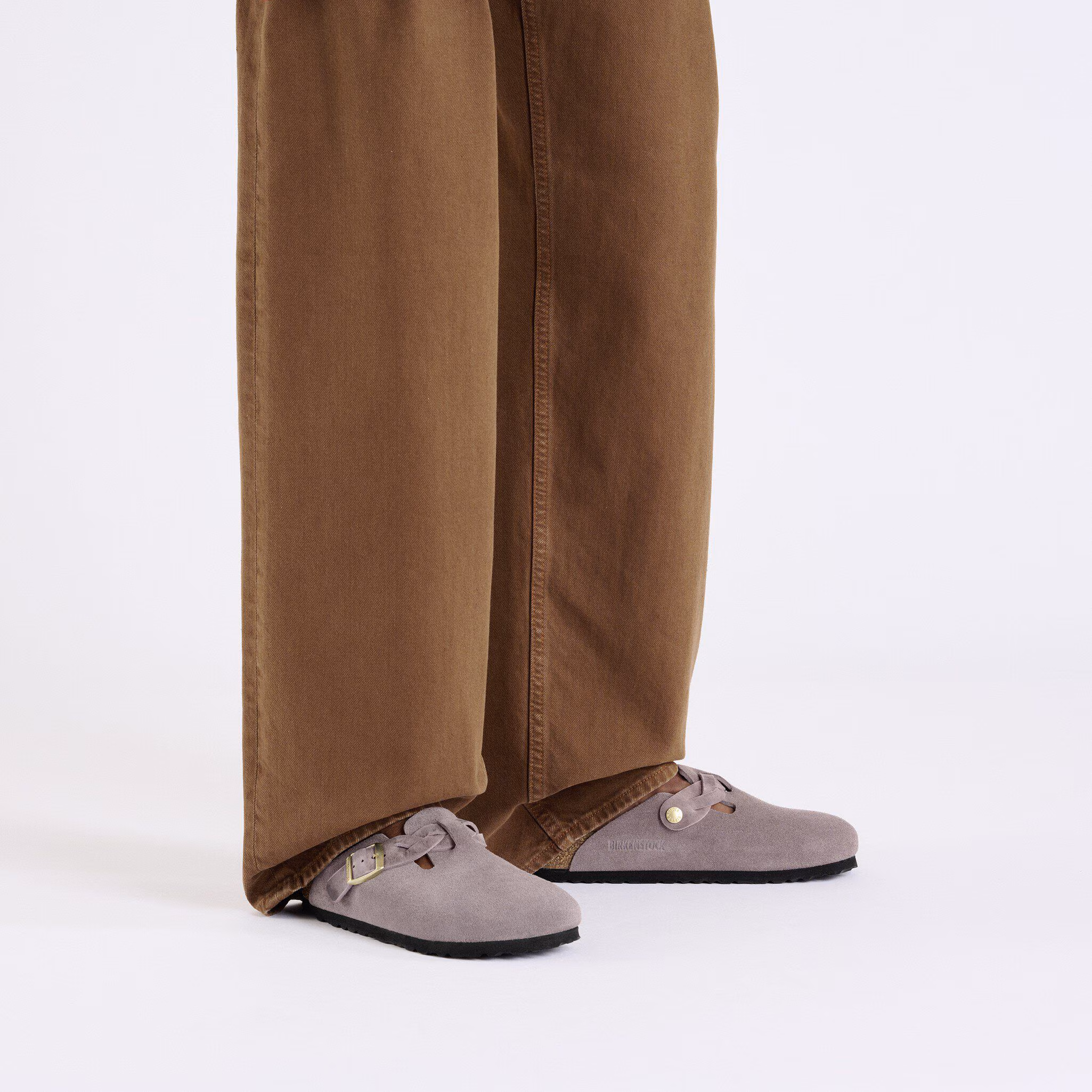 Boston Braided Suède - Faded Purple