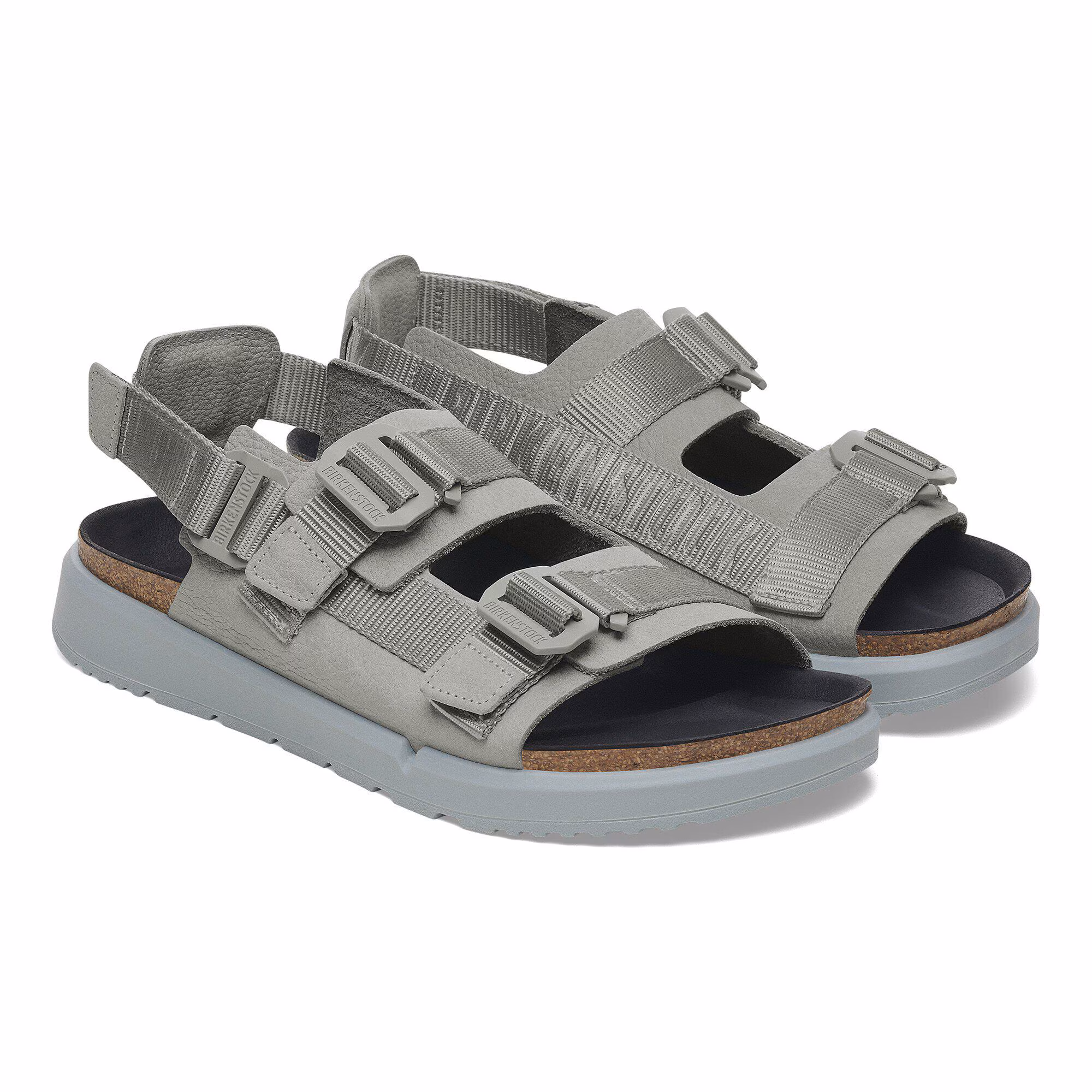 Shinjuku Cuir naturel/Textile - Pure Sage